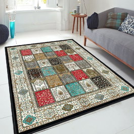 Conceptum Els1831 Alfombra de Terciopelo Multicolor 160 x 230 cm